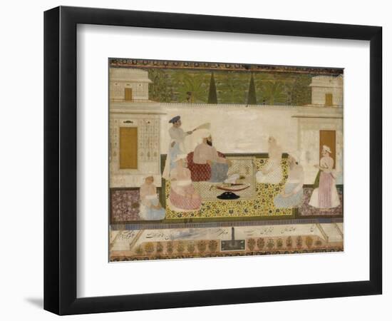 Audience royale-null-Framed Giclee Print