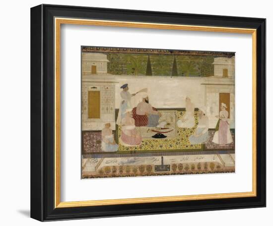Audience royale-null-Framed Giclee Print