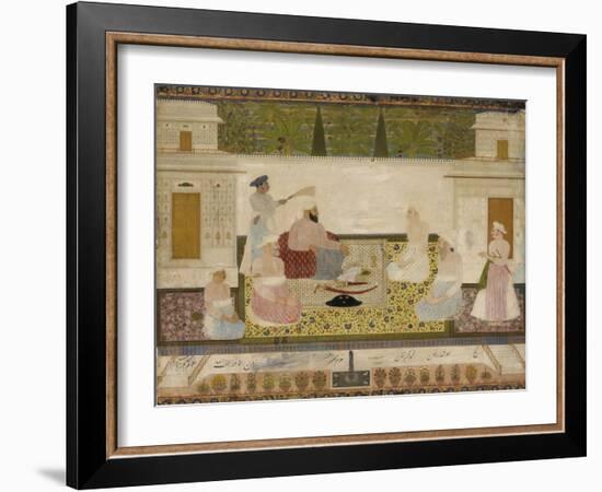 Audience royale-null-Framed Giclee Print