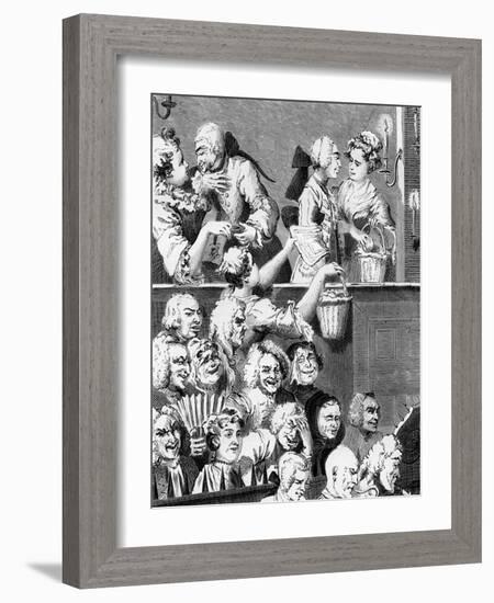 AUDIENCE - 'The Laughing-William Hogarth-Framed Giclee Print