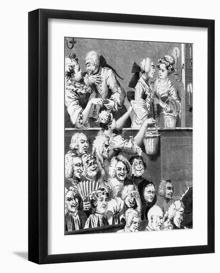AUDIENCE - 'The Laughing-William Hogarth-Framed Giclee Print