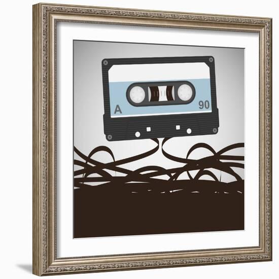 Audio Type-Polo Vin Kin-Framed Art Print