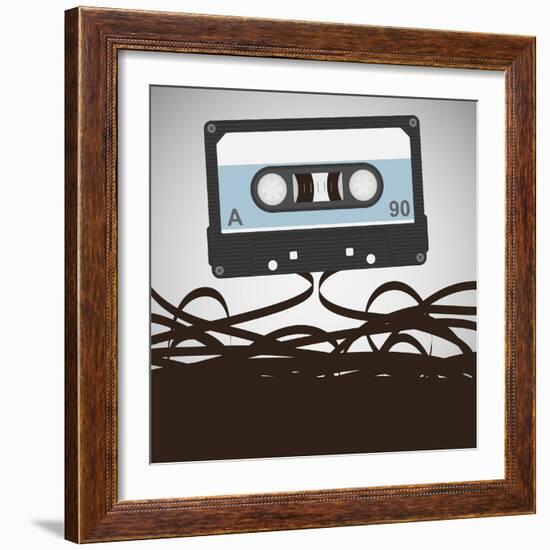 Audio Type-Polo Vin Kin-Framed Art Print