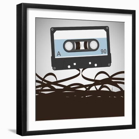 Audio Type-Polo Vin Kin-Framed Art Print