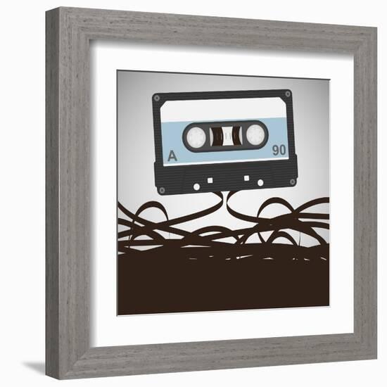 Audio Type-Polo Vin Kin-Framed Art Print