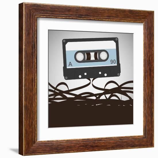 Audio Type-Polo Vin Kin-Framed Art Print