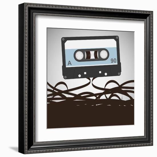 Audio Type-Polo Vin Kin-Framed Art Print