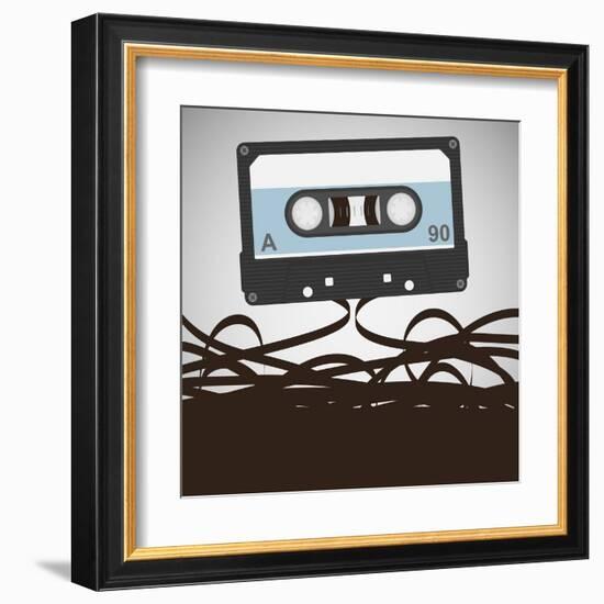 Audio Type-Polo Vin Kin-Framed Art Print