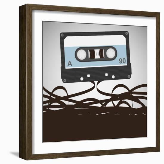 Audio Type-Polo Vin Kin-Framed Premium Giclee Print