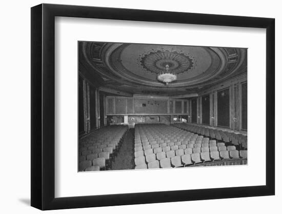 Auditorium from the stage, Cameo Theatre, New York, 1925-null-Framed Photographic Print