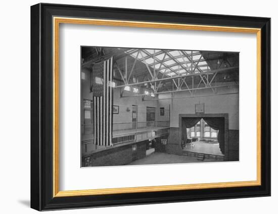 Auditorium-gymnasium, Edward S Bragg School, Fond du Lac, Wisconsin, 1922-null-Framed Photographic Print