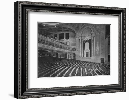 Auditorium of the Premier Theatre, Brooklyn, New York, 1925-null-Framed Photographic Print
