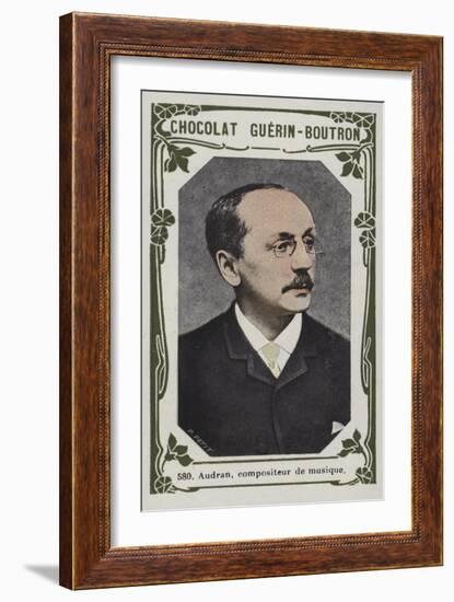 Audran, Compositeur De Musique-null-Framed Giclee Print