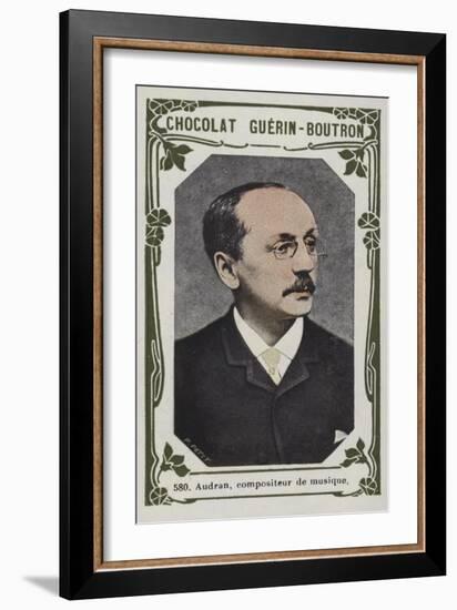 Audran, Compositeur De Musique-null-Framed Giclee Print