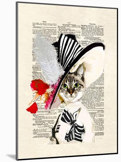 Audrey Cat-Matt Dinniman-Mounted Art Print