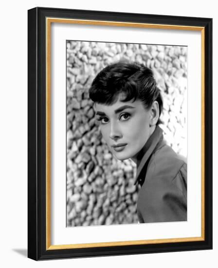 Audrey Hepburn, 1954-null-Framed Photo