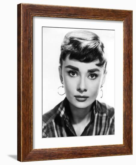 Audrey Hepburn, 1954-null-Framed Photo