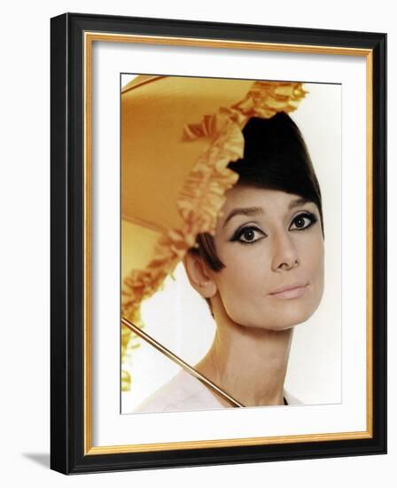 Audrey Hepburn, 1965.-null-Framed Photographic Print