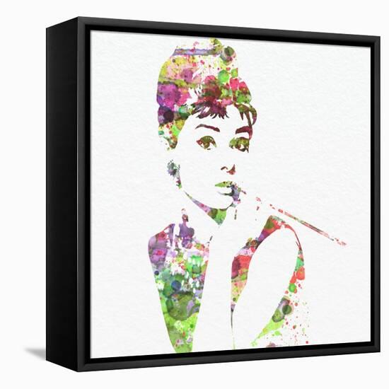 Audrey Hepburn 2-NaxArt-Framed Stretched Canvas