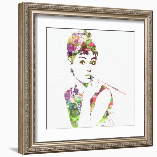Audrey Hepburn 2-NaxArt-Framed Art Print
