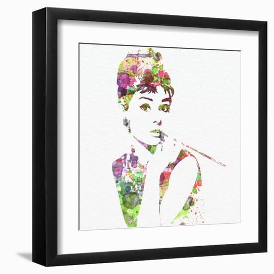 Audrey Hepburn 2-NaxArt-Framed Art Print