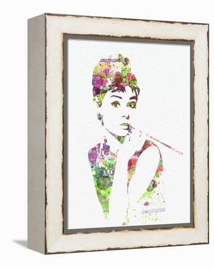 Audrey Hepburn 2-NaxArt-Framed Stretched Canvas