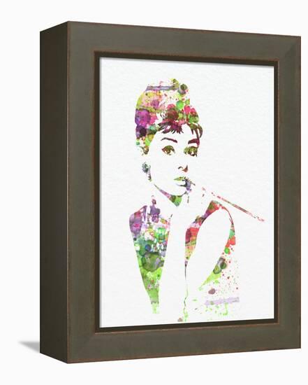 Audrey Hepburn 2-NaxArt-Framed Stretched Canvas