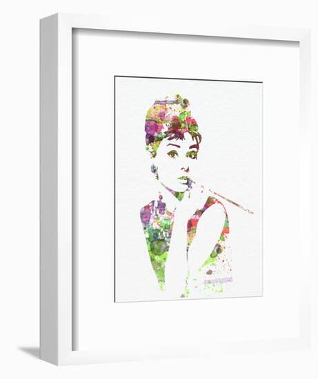 Audrey Hepburn 2-NaxArt-Framed Art Print