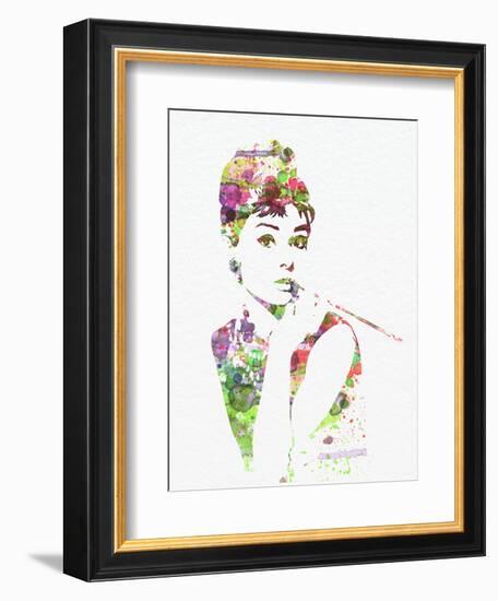 Audrey Hepburn 2-NaxArt-Framed Art Print