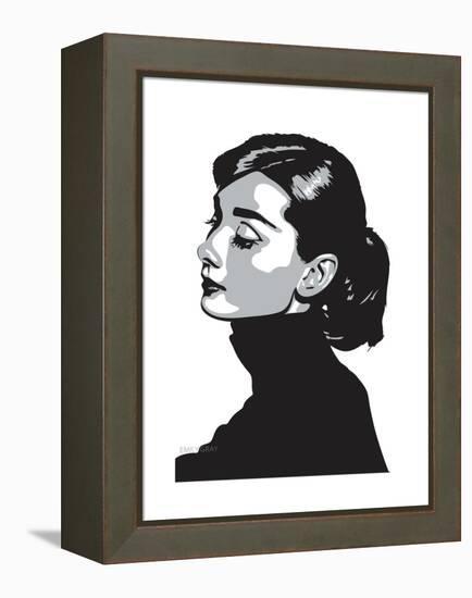 Audrey Hepburn - Always-Emily Gray-Framed Premier Image Canvas