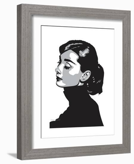 Audrey Hepburn - Always-Emily Gray-Framed Giclee Print