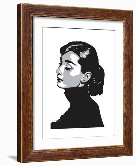 Audrey Hepburn - Always-Emily Gray-Framed Giclee Print