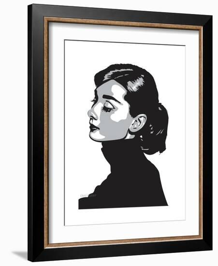 Audrey Hepburn - Always-Emily Gray-Framed Giclee Print