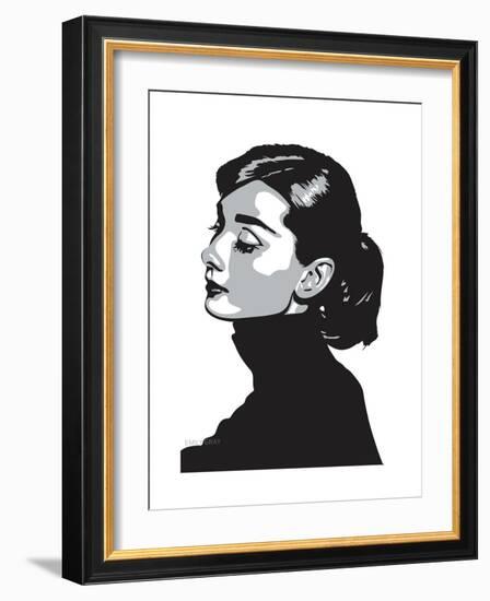 Audrey Hepburn - Always-Emily Gray-Framed Giclee Print