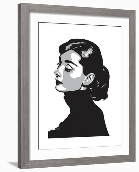 Audrey Hepburn - Always-Emily Gray-Framed Giclee Print