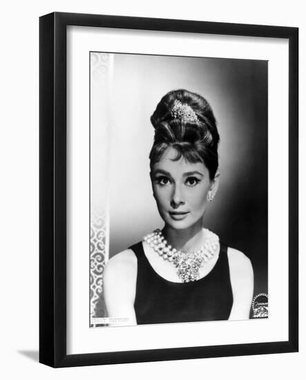 Audrey Hepburn. "Breakfast At Tiffany's" 1961, Directed by Blake Edwards--Framed Photographic Print