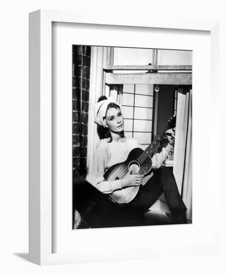 Audrey Hepburn. "Breakfast At Tiffany's" 1961, Directed by Blake Edwards--Framed Photographic Print