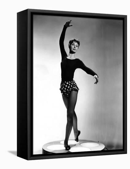 Audrey Hepburn, Ca. 1952-null-Framed Stretched Canvas