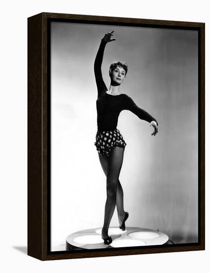 Audrey Hepburn, Ca. 1952-null-Framed Stretched Canvas