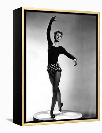 Audrey Hepburn, Ca. 1952-null-Framed Stretched Canvas