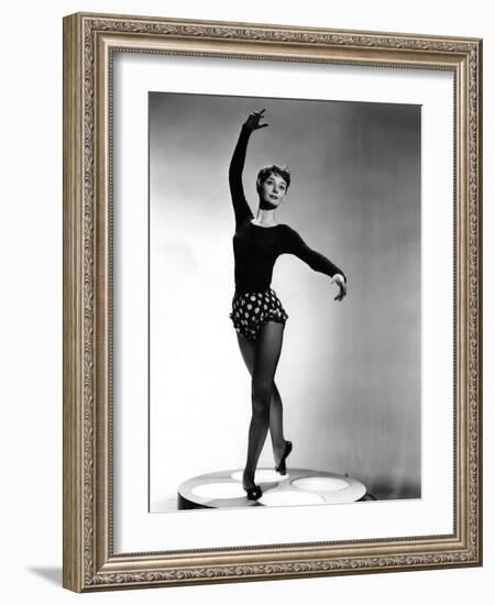 Audrey Hepburn, Ca. 1952-null-Framed Photo