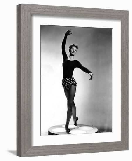 Audrey Hepburn, Ca. 1952-null-Framed Photo