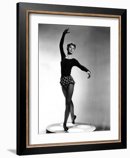 Audrey Hepburn, Ca. 1952-null-Framed Photo