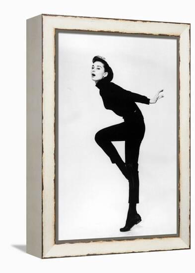 Audrey Hepburn. "Funny Face" 1957, Directed by Stanley Donen-null-Framed Premier Image Canvas