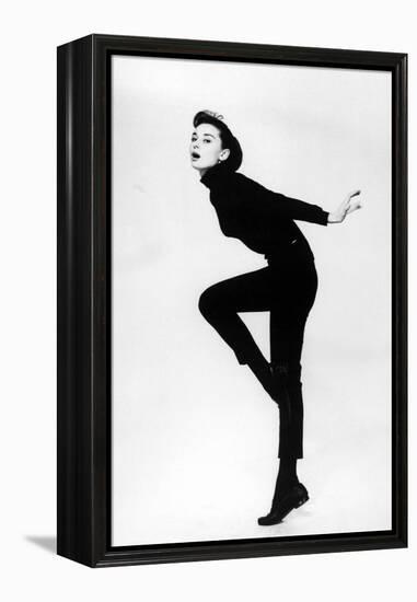 Audrey Hepburn. "Funny Face" 1957, Directed by Stanley Donen-null-Framed Premier Image Canvas