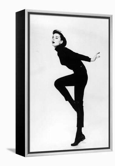 Audrey Hepburn. "Funny Face" 1957, Directed by Stanley Donen-null-Framed Premier Image Canvas