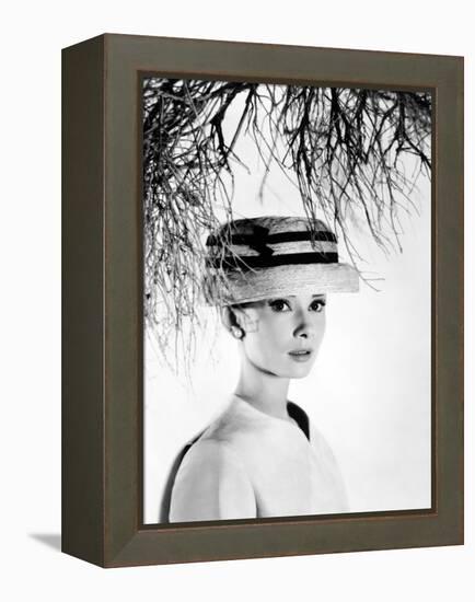 Audrey Hepburn. "Funny Face" 1957, Directed by Stanley Donen-null-Framed Premier Image Canvas