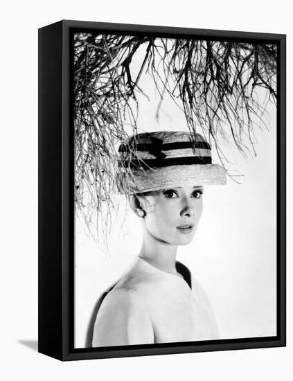 Audrey Hepburn. "Funny Face" 1957, Directed by Stanley Donen-null-Framed Premier Image Canvas