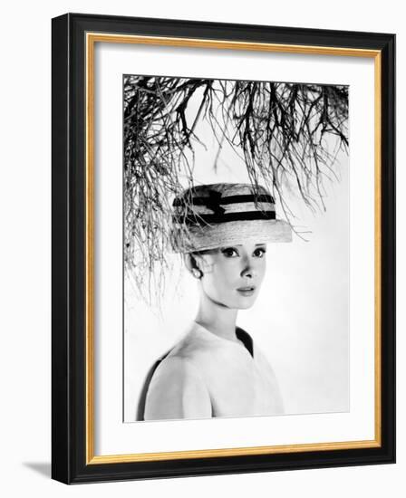 Audrey Hepburn. "Funny Face" 1957, Directed by Stanley Donen-null-Framed Photographic Print