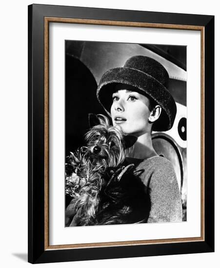 Audrey Hepburn. "Funny Face" [1957], Directed by Stanley Donen.-null-Framed Photographic Print